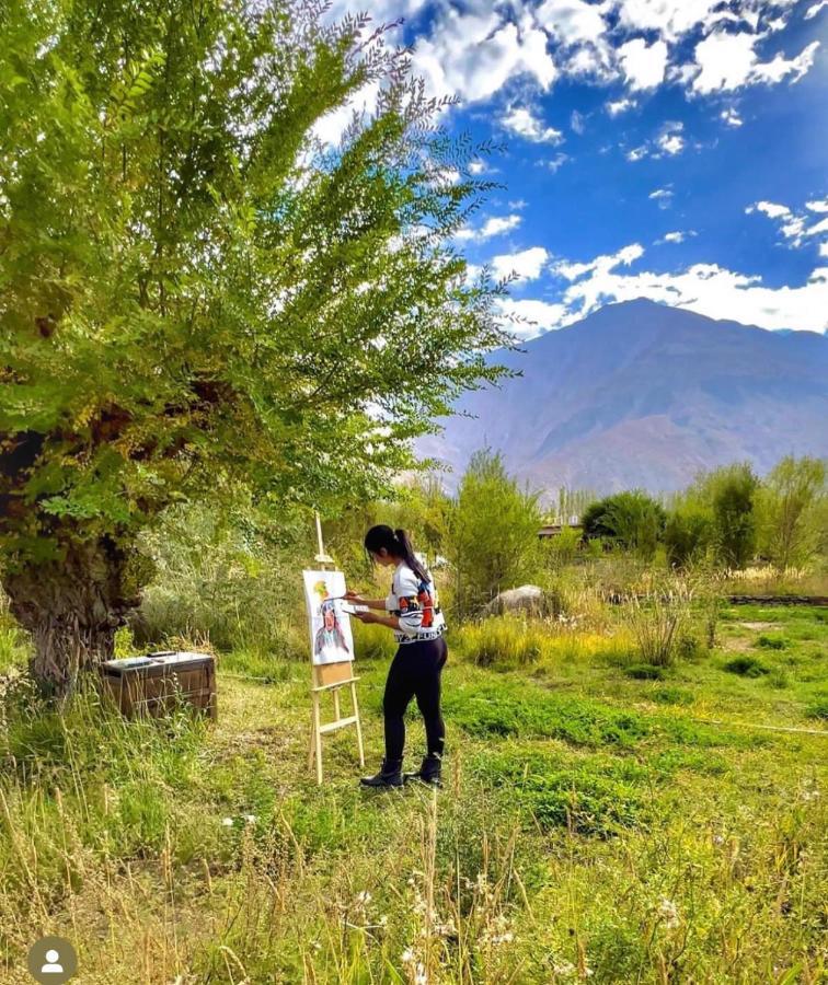 Hotel Lchang Nang Retreat-The House Of Trees-Nubra Valley Sumur Exteriér fotografie