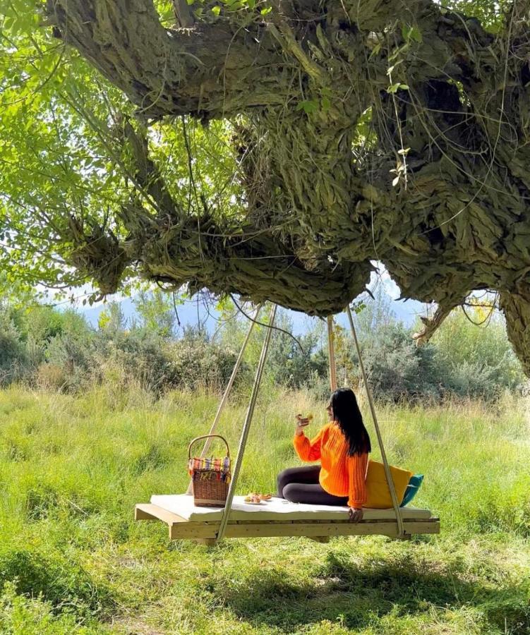 Hotel Lchang Nang Retreat-The House Of Trees-Nubra Valley Sumur Exteriér fotografie