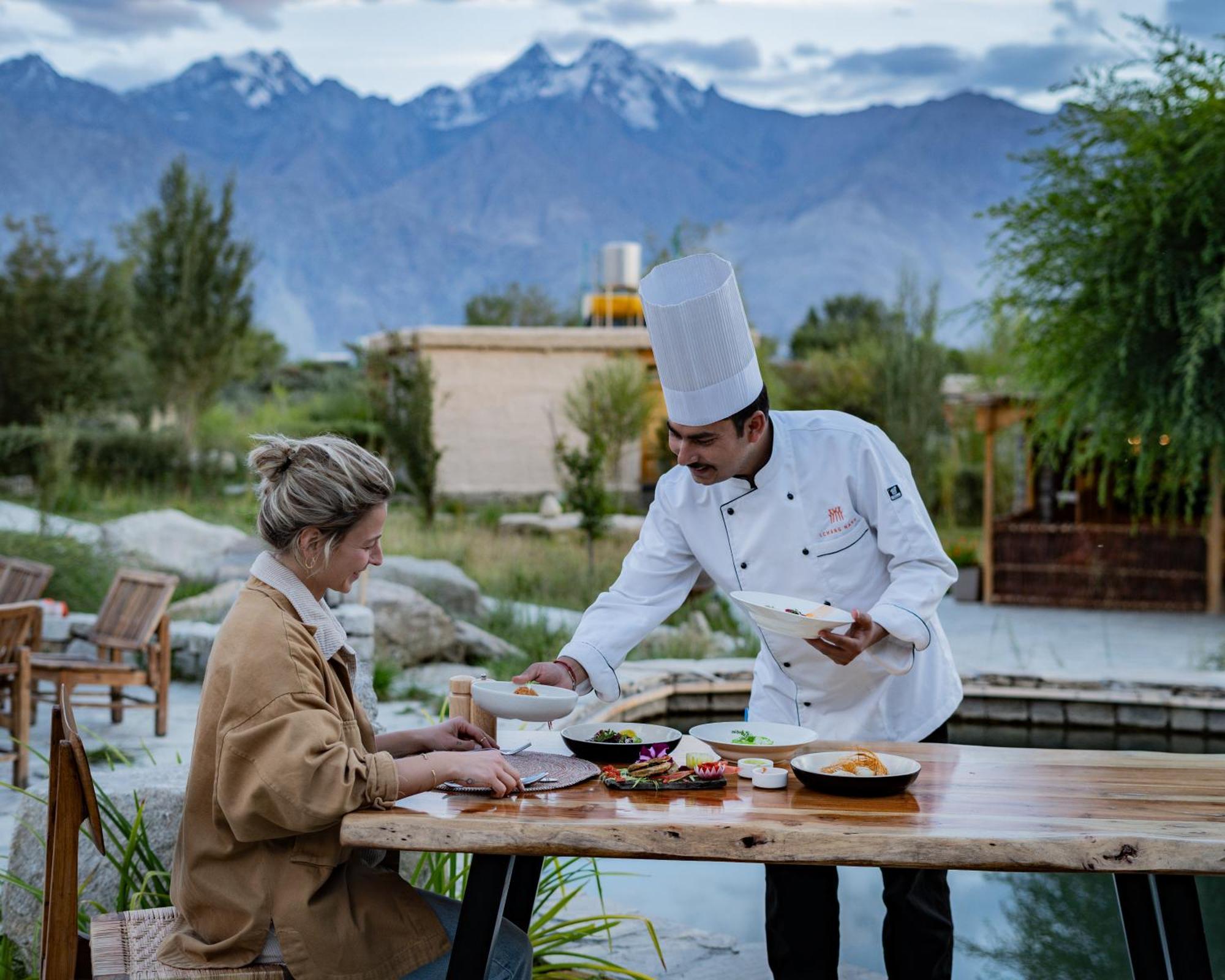 Hotel Lchang Nang Retreat-The House Of Trees-Nubra Valley Sumur Exteriér fotografie