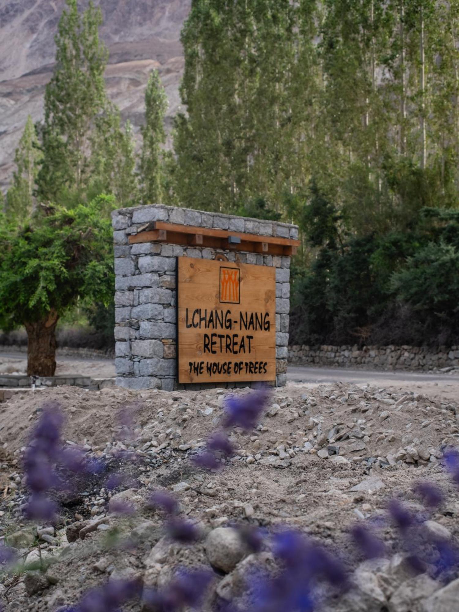 Hotel Lchang Nang Retreat-The House Of Trees-Nubra Valley Sumur Exteriér fotografie