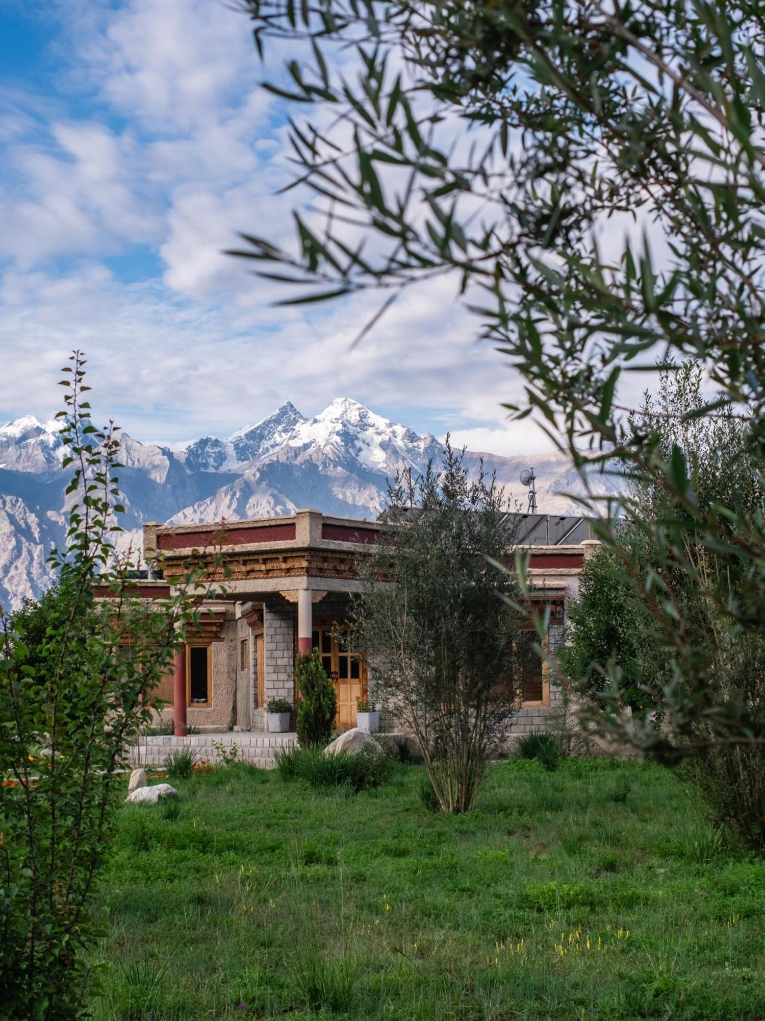 Hotel Lchang Nang Retreat-The House Of Trees-Nubra Valley Sumur Exteriér fotografie