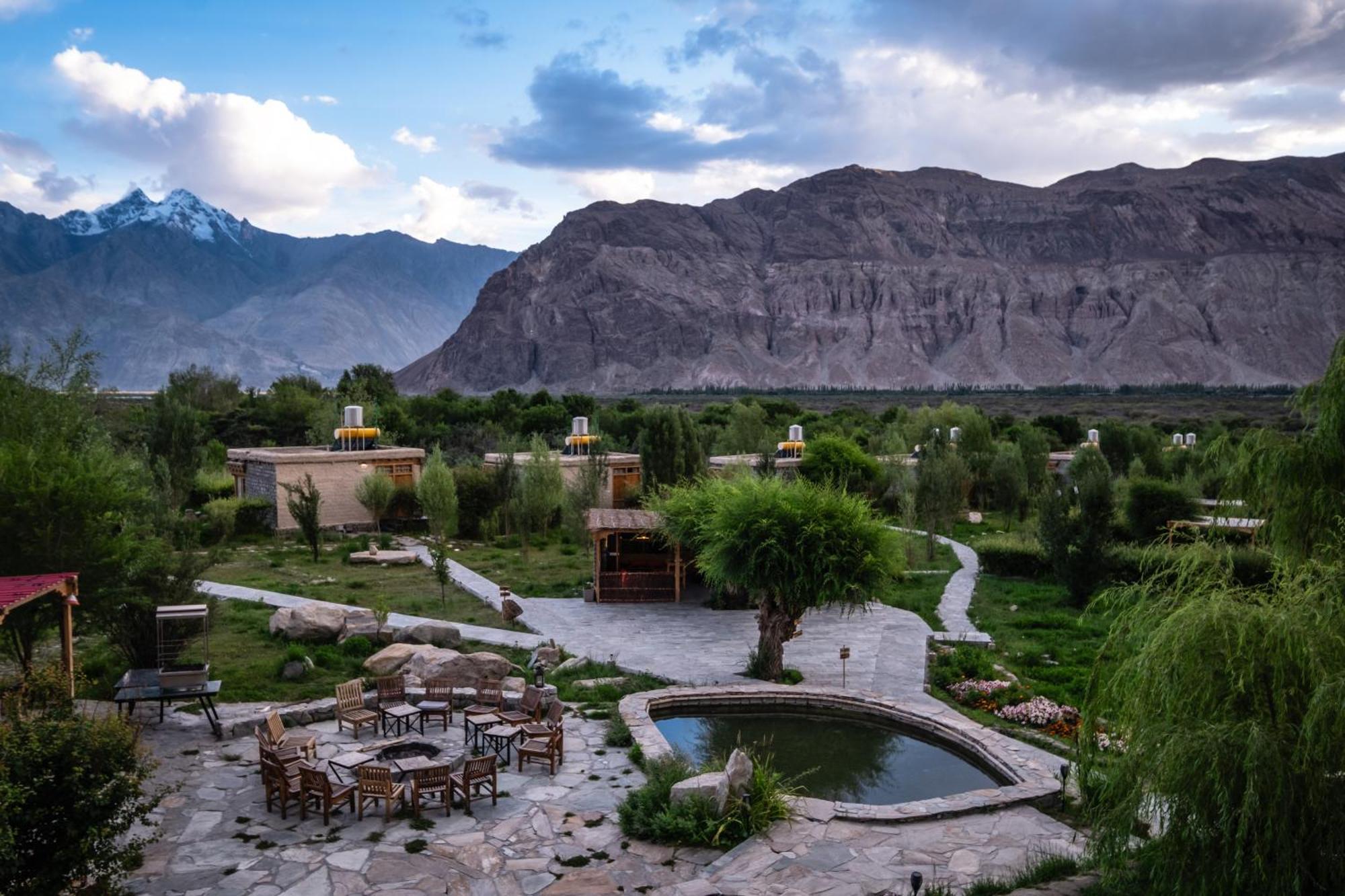 Hotel Lchang Nang Retreat-The House Of Trees-Nubra Valley Sumur Exteriér fotografie