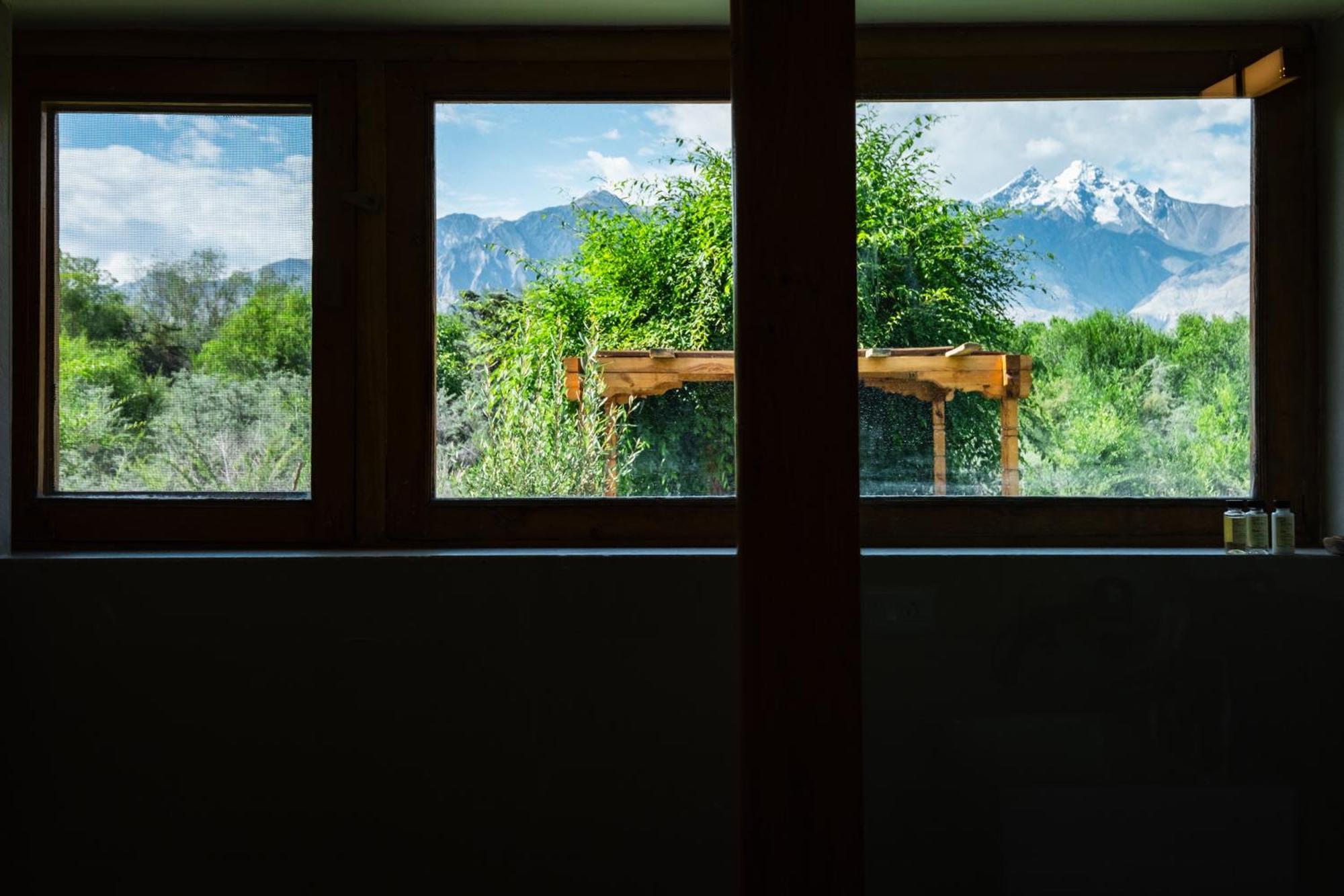 Hotel Lchang Nang Retreat-The House Of Trees-Nubra Valley Sumur Exteriér fotografie